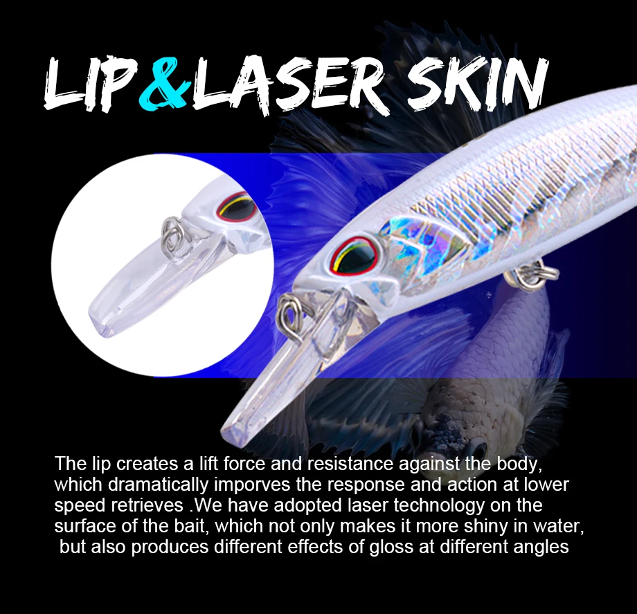 FJORD Glow UV 110 mm 64 g sinkende harte Köder Angelköder Weitwurf Meertiefe Salzwasser Trolling Köder Swimbaits Angelartikel – Detail 6