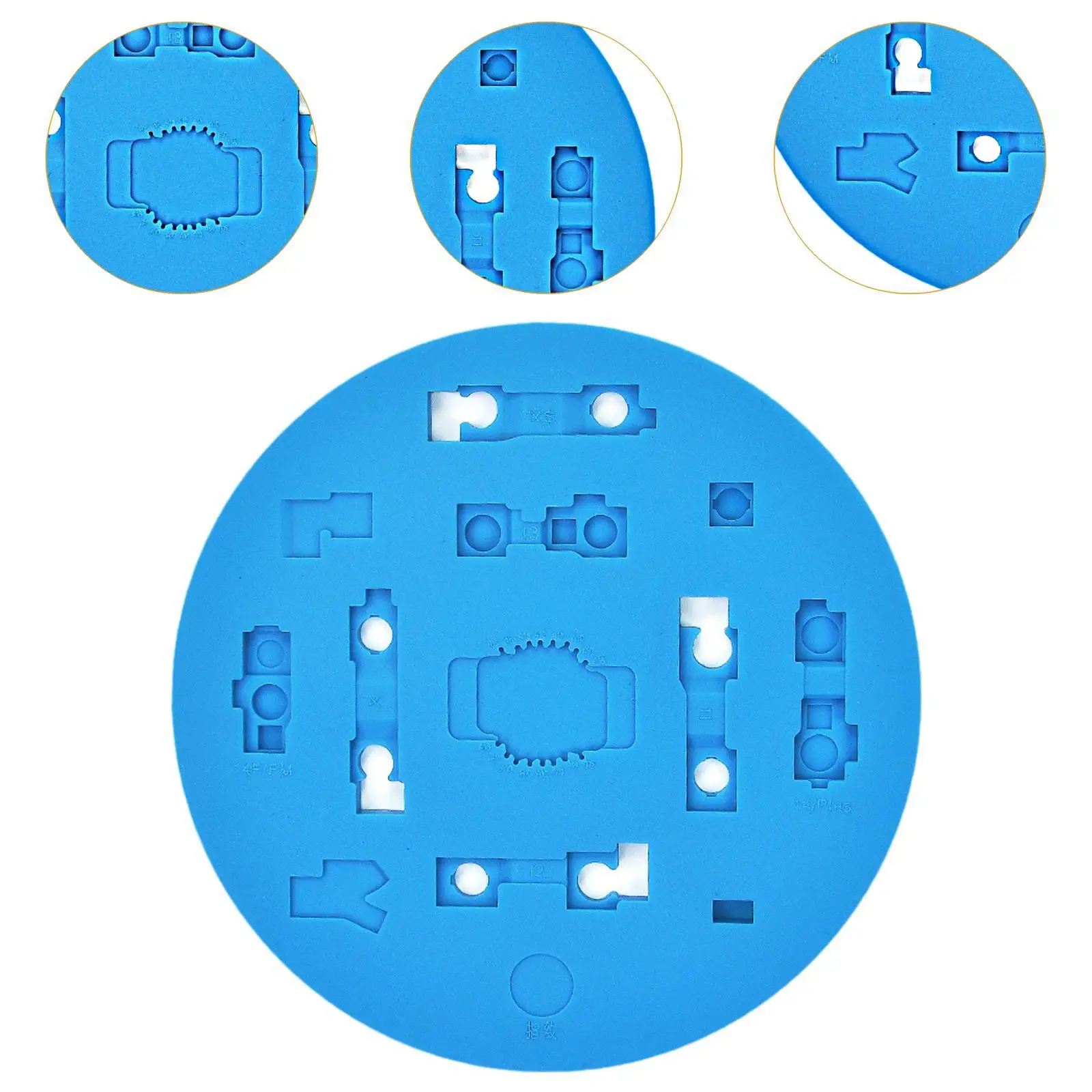 CPU Chip Warmte-isolatie Pad Draagbare Hoge Temperatuur Weerstand Accessoire