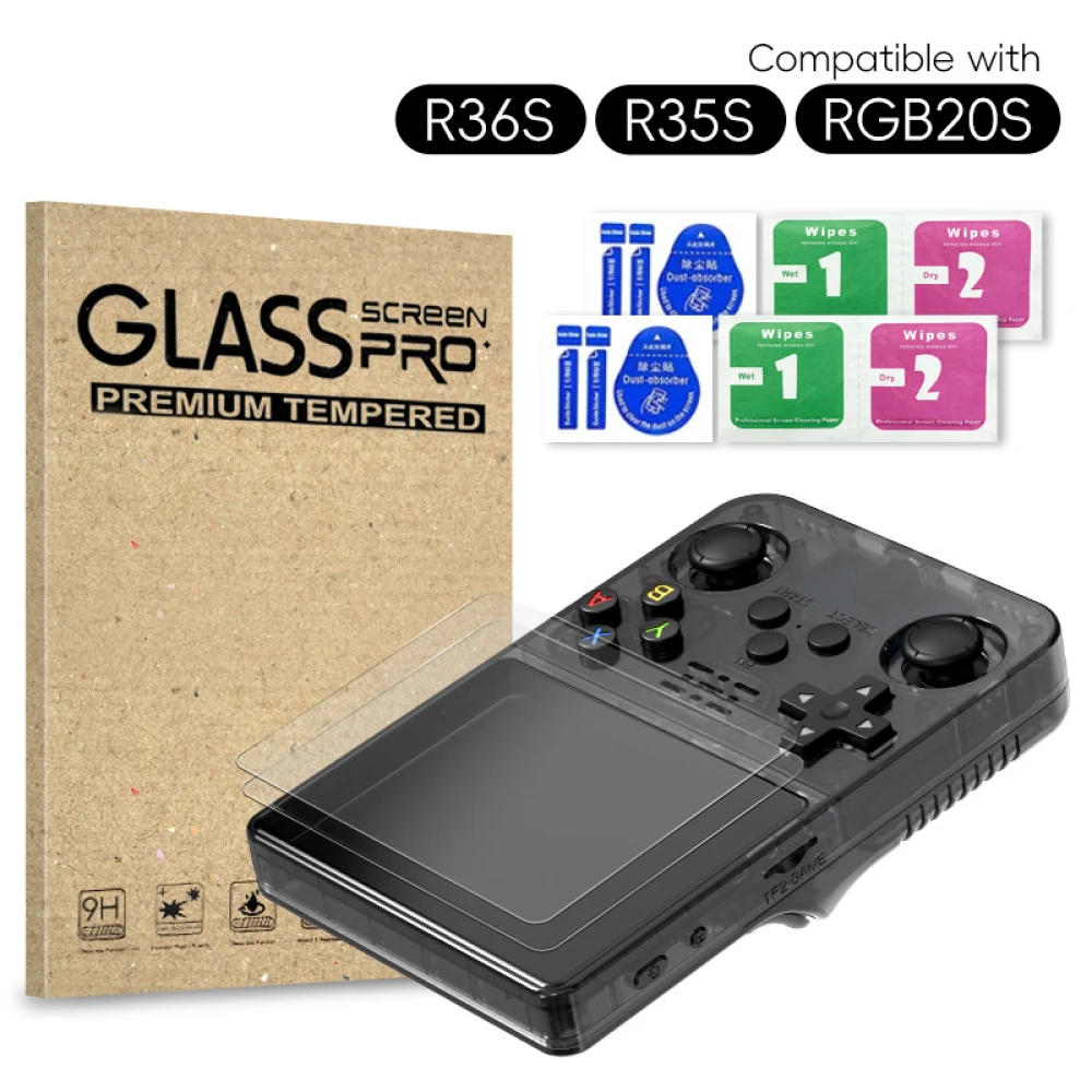 

For R36S/R35S/RGB20S Game Console Protective Film for R36S/R35S/RGB20S Game Console Storage Bag