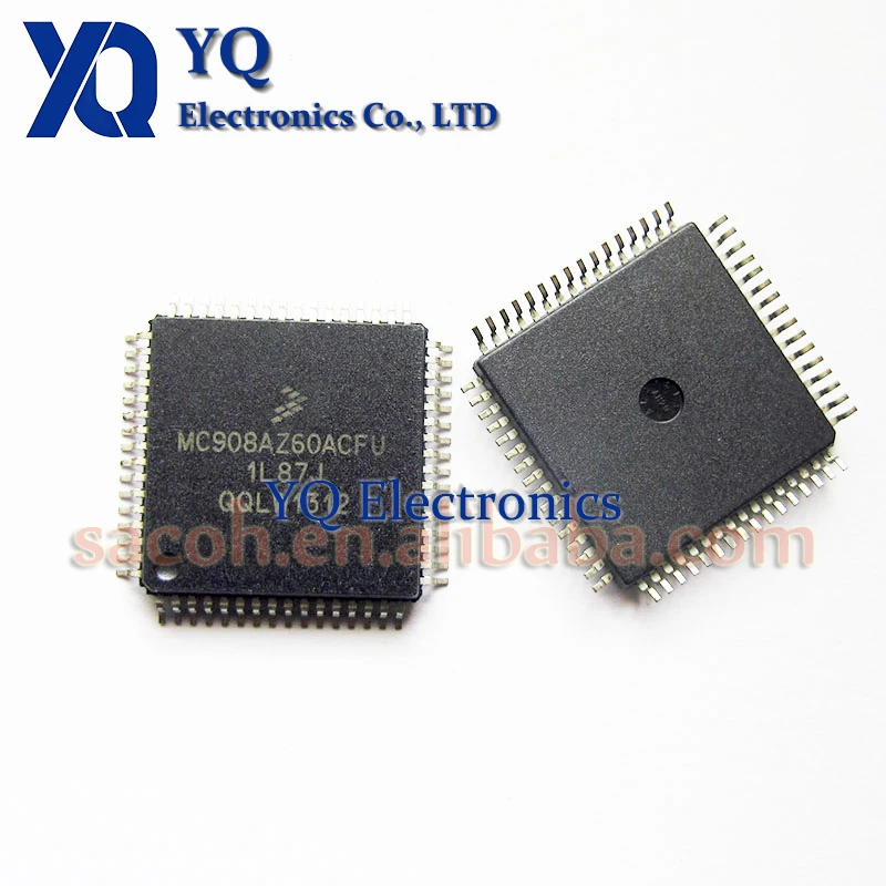 

1PCS/lot New OriginaI MC68HC908AZ60ACFU MC908AZ60ACFU or MC68HC908AZ60AVFU or MC68HC908AZ60AMFU QFP-64 Microcontroller Unit