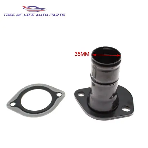 Imagen 2 del producto Para Chrysler Pacifica Town & Country Voyager Dodge Caravan 3.3L 3.8L carcasa del termostato 2001-2006 4781387 AA 902-698