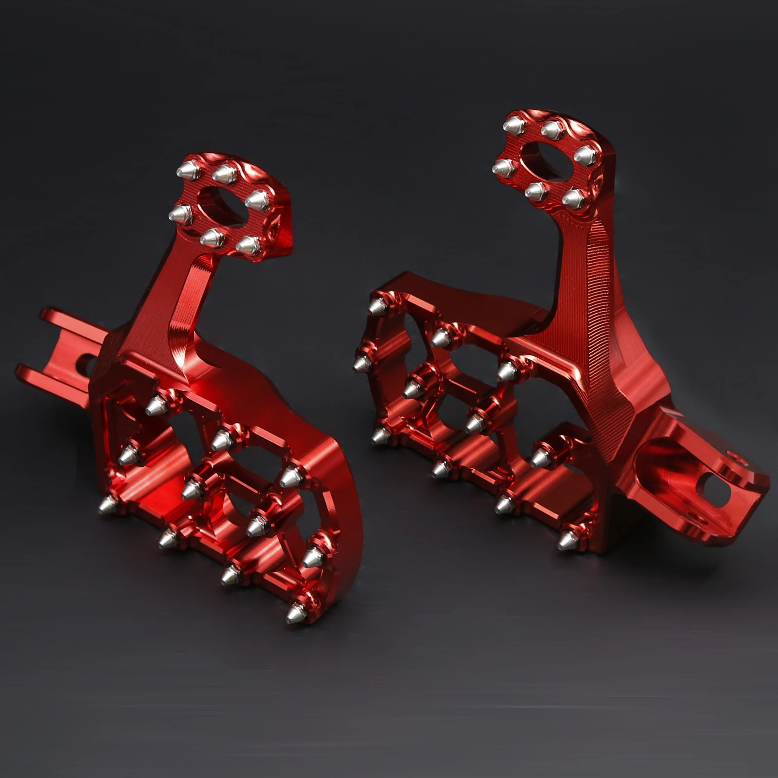 

CNC Dirt Pit Pivot Bike Shark Tooth Foot Pegs For HONDA CRF150F CRF230 2003-2019 Footpegs Footrests Pedals