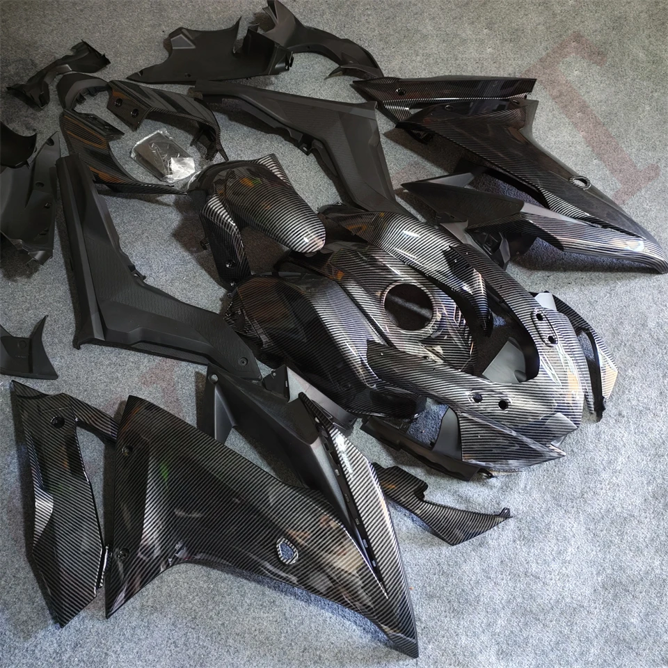 Carbon Fibre Motorcycle Fairing Kit For Yamaha YZF R125 R15 2019-2022 Bodywork Guard Fairings YZFR125 19-22 Bodyframe Cowl Shell