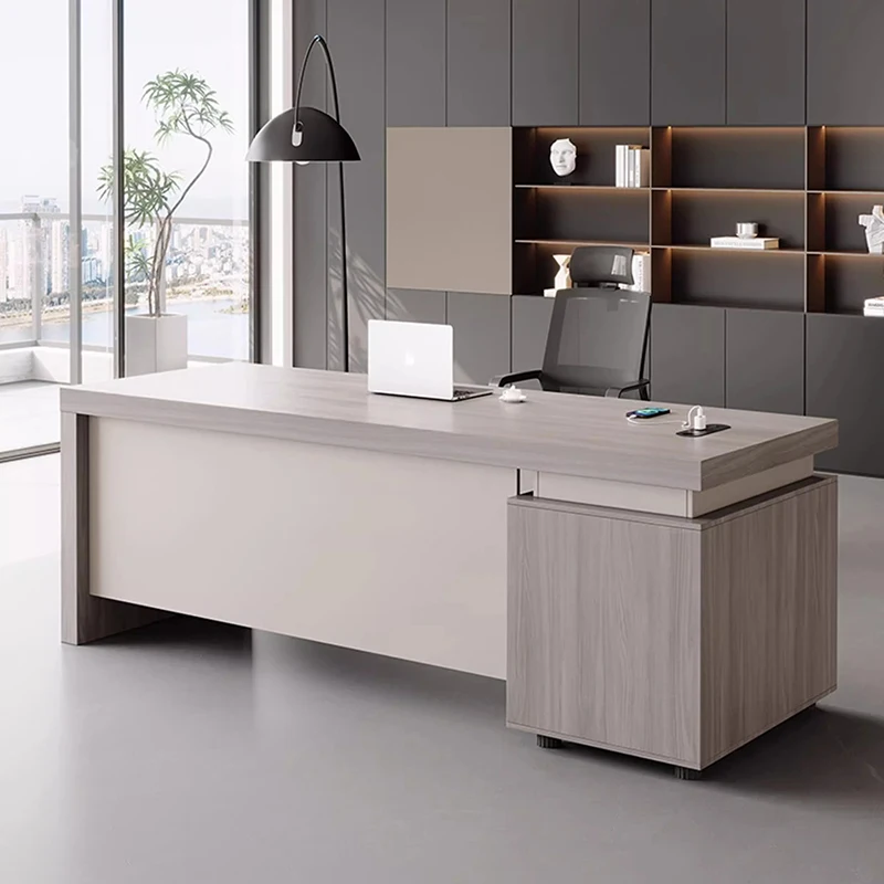 Minimalist Nordic Office Desk Bedroom Conference Modern Design Office Desk Drawer Luxury Aesthetic Tavolino Lounge Furniture