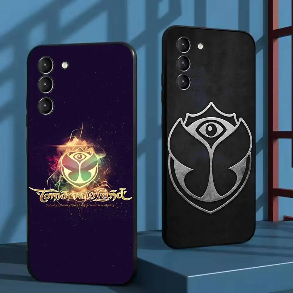 

Tomorrowlands Phone Case For Samsung Galaxy A73,72,51,53,52,71,22,5G,Note,J7,8,9 Soft Black Cover