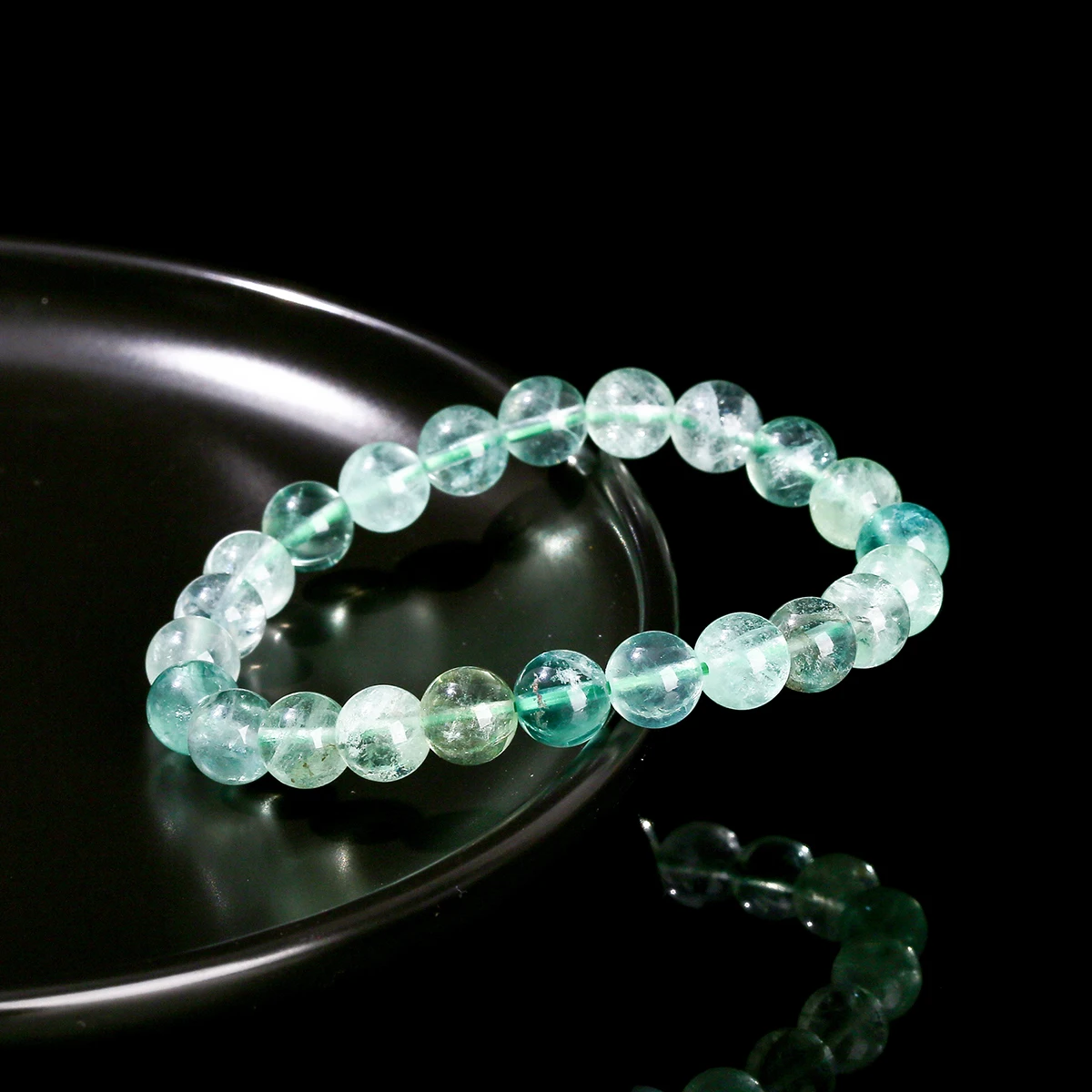 JD 천연석 녹색 형석 구슬 팔찌 여성 패션 쥬얼리 수 - Gemstone Bracelet Healing 리뷰 및 가격