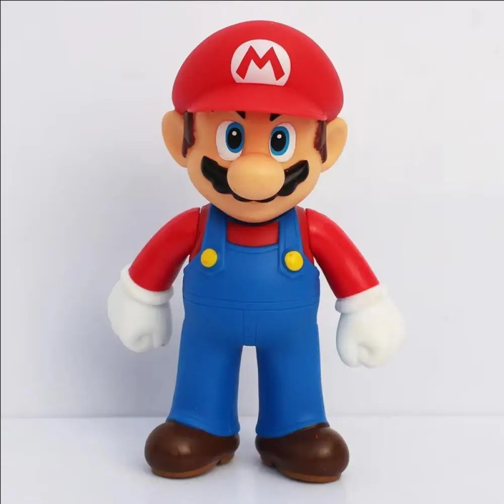 3Pcs Super Mario Bros PVC Action Figure Toys Dolls 4.4inch Mario Luigi Yoshi Model Toy Ornaments Children Birthday Gifts