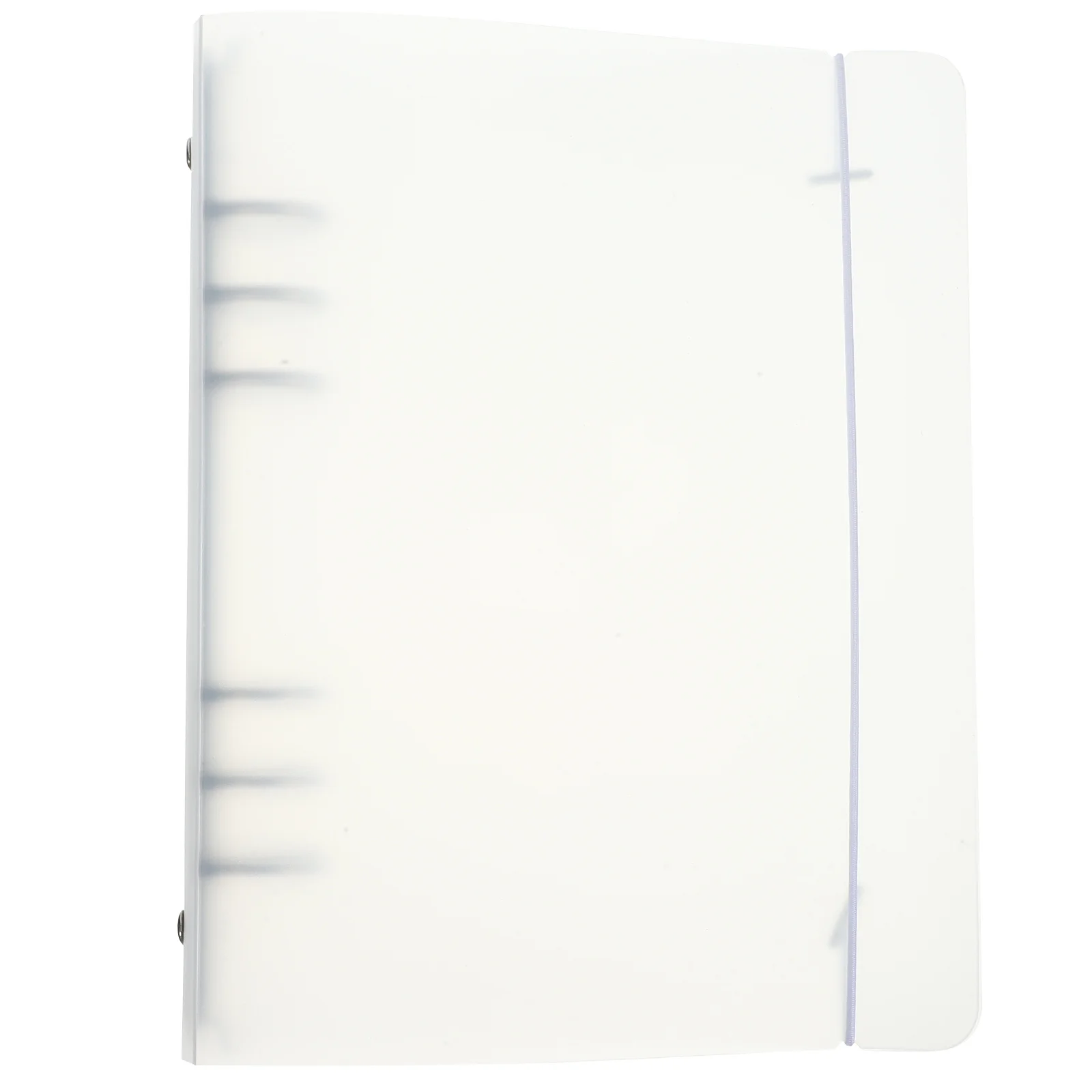 2 قطعة غطاء دفتر الملاحظات PP مادة الحديد قابل للتعديل كليب المنظم مدرسة مكتب وثيقة الموثق قذيفة