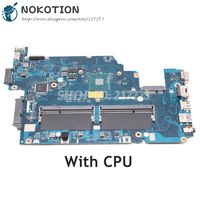 NOKOTION Laptop Motherboard For Acer aspire E5-511  LA-B211P  MAIN BOAR with Processor onboard DDR3L