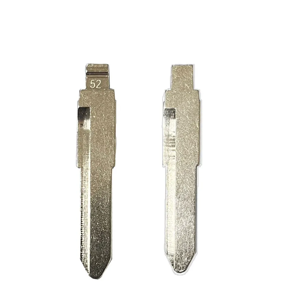 10pcs 52# HU87 HU133R Metal Uncut Blank Flip Remote Key Blade For Suzuki Swift for keydiy KD xhorse VVDI JMD No. 52