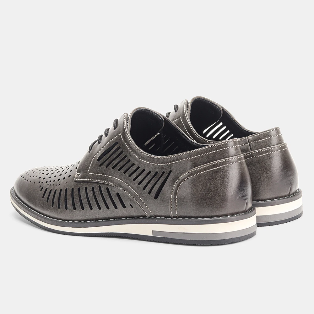 Men's Casual Shoes Men Perforated Shoes For Man Daily Wear Man Shoes Lace Up Casual Shoes Perforated Toe