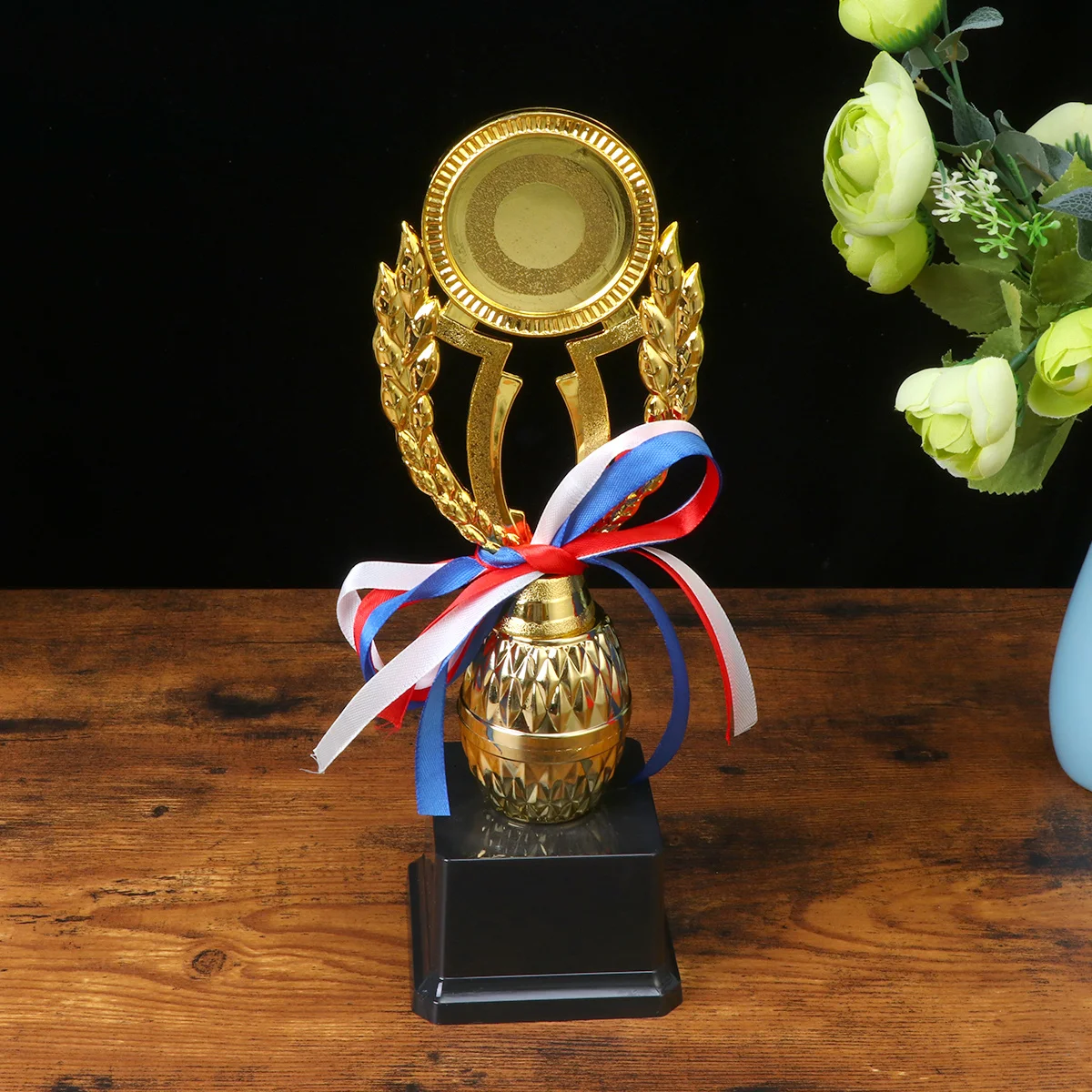 

24Cm Golden Trophy Kids Award Party Favors Competition Prizes For Classroom Ceremony Spelling Banquet Souvenir Decor