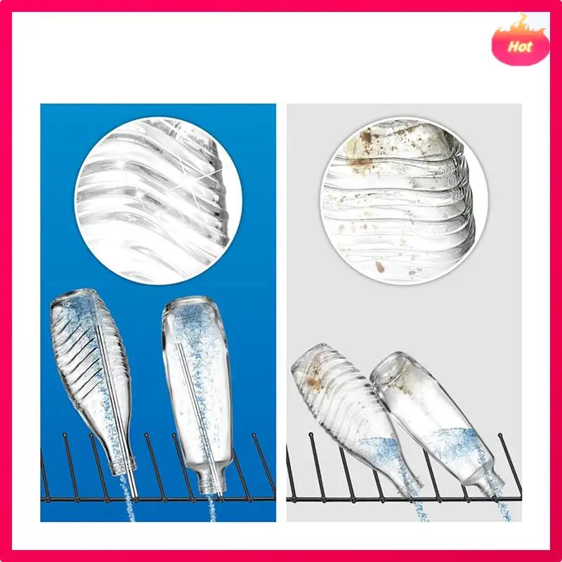 

ABYP Dishwasher Bottle Holders Dishwasher Insert For Sodastream Crystal And Duo With Extended Silicone Cap, 26.7 Cm 10Pcs