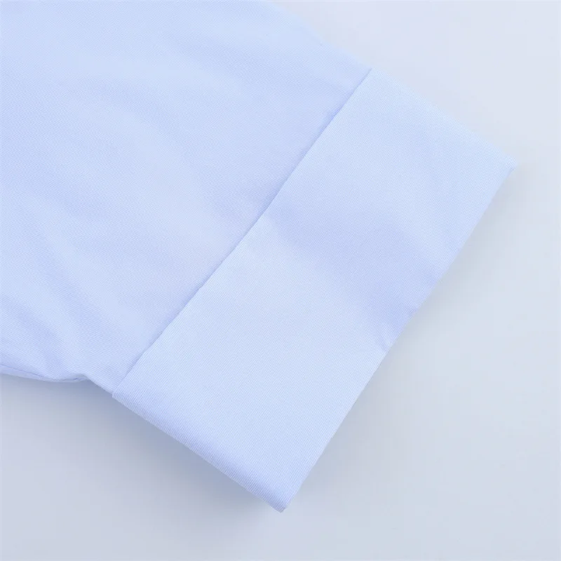 Femmes mode chemise ample été 2025 mince haut décontracté col à revers à manches longues Blouses simple poitrine dame banlieue T-Shirt haut