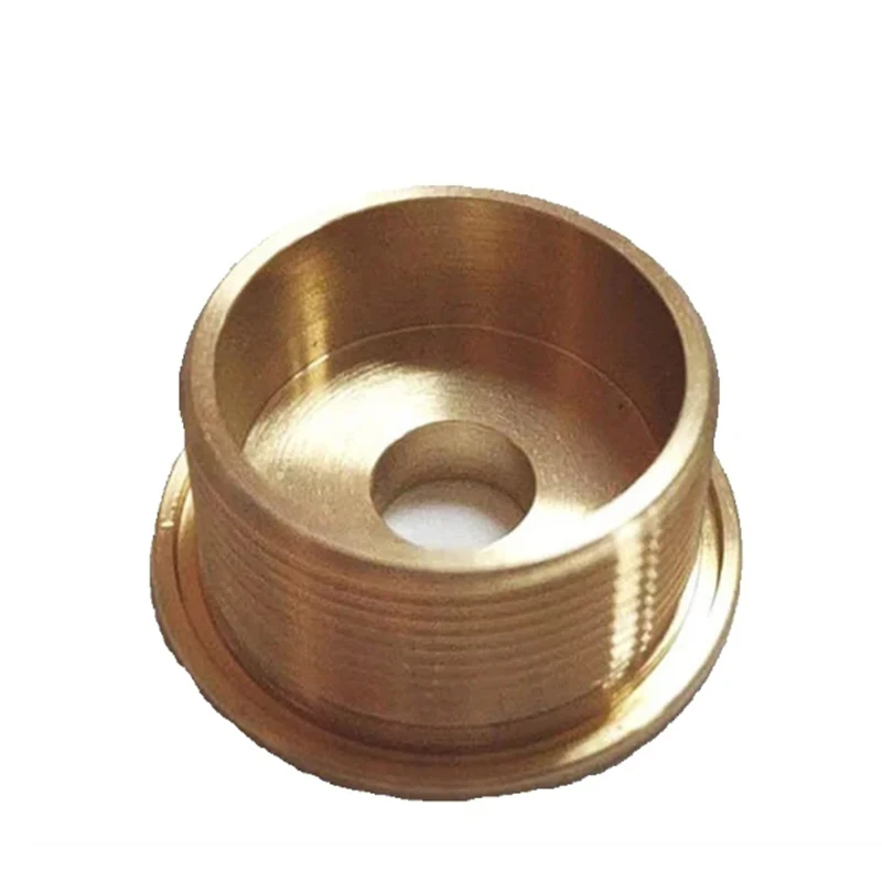 CNC machining custom brass non-standard connection bushings with bore bushings Non-standard bushing components