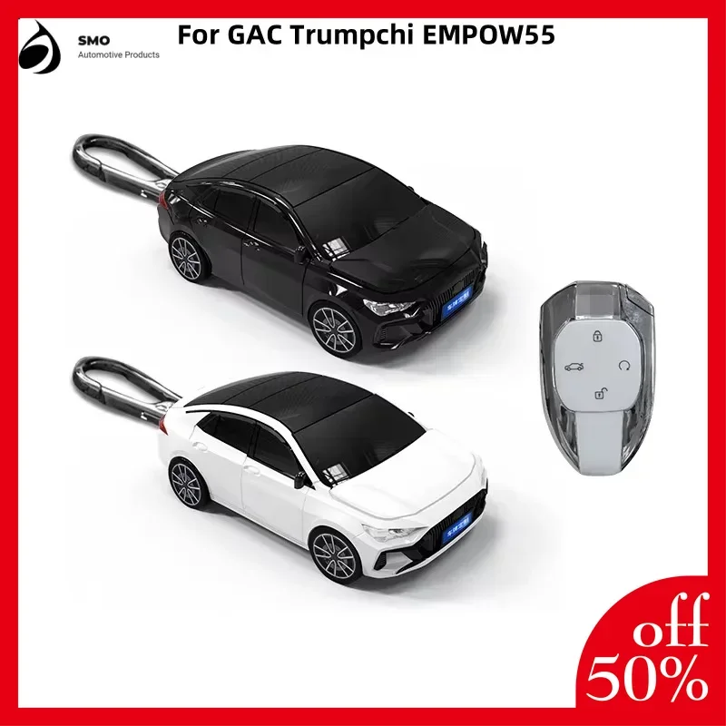 

For GAC Trumpchi EMPOW55 with Illuminated Keychain Model Key Protection Cover Car Accessories New