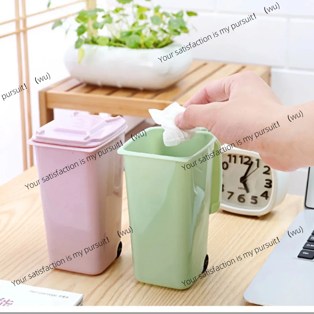 ZOCI-Desktop Mini Trash Can, High Quality Beautiful Pen Holder, Desktop Decorations - Image 2