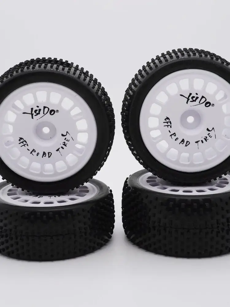 4 pièces YSIDO RC pneus de voiture tout-terrain 82mm avant arrière pour HSP Wltoys HPI Redcat Traxxas Axial Tamiya TT02B 1/10 1/12 voiture de course RC