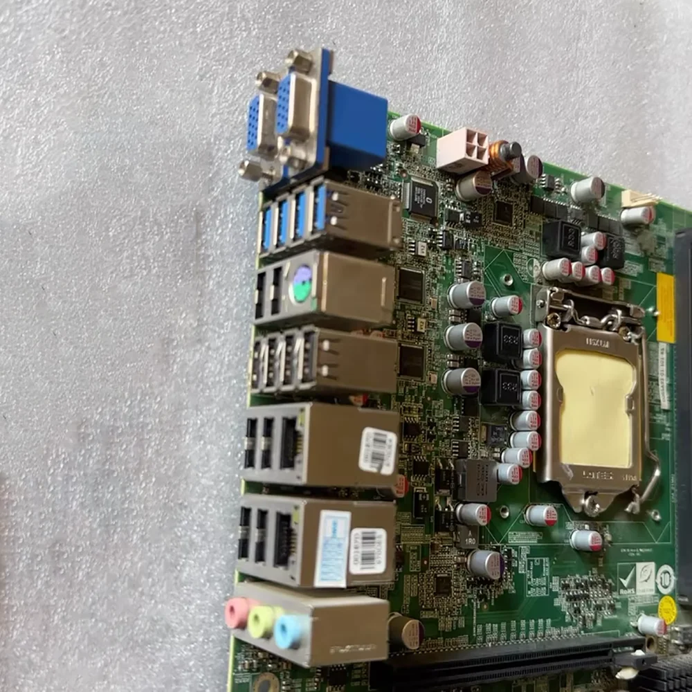 اللوحة الأم الصناعية مع منافذ الشبكة المزدوجة IOBP-IMB-H612B-R10