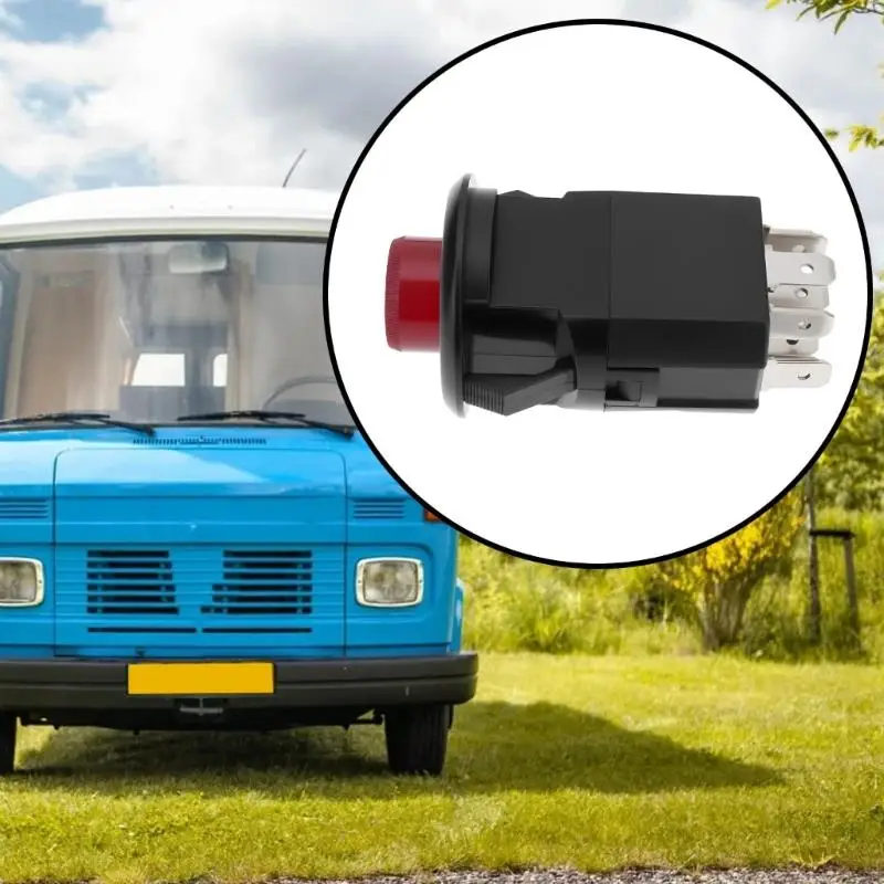 J0MA 10Pin Car Hazard Warning Switches 0045450224 Emergency Warning Light Switches Warning Symbol Button for Emergency Warning