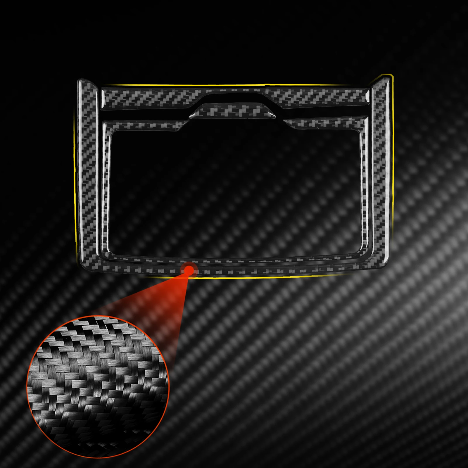 

Автомобильные аксессуары из настоящего углеродного волокна, комплект для хранения на заднем подлокотнике, мягкая наклейка для BMW 5 серии i5 G60/G68 BEV 2024 2025