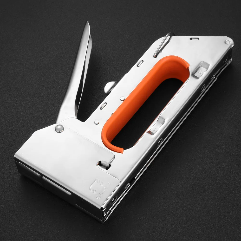 3 in 1 Stapler Nail Gun Manual Staple Gun For Furniture Construction Stapler Upholstery Staple Carpentry Tool with 2400pcs Nails