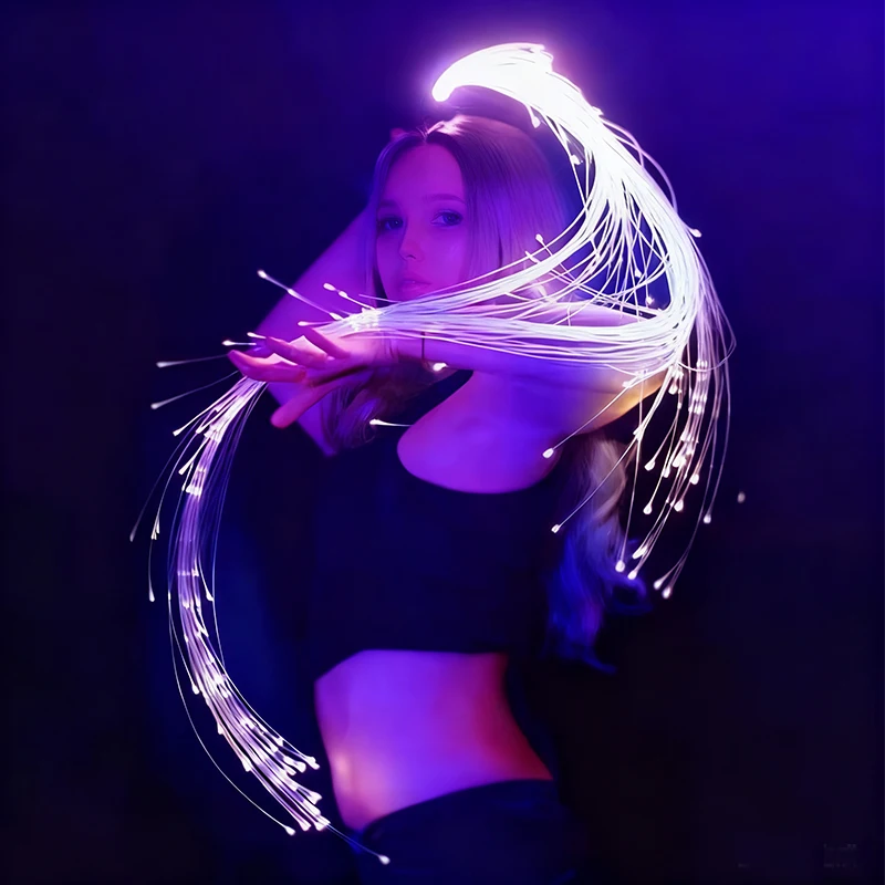 Glowing Fiber Optic… - image