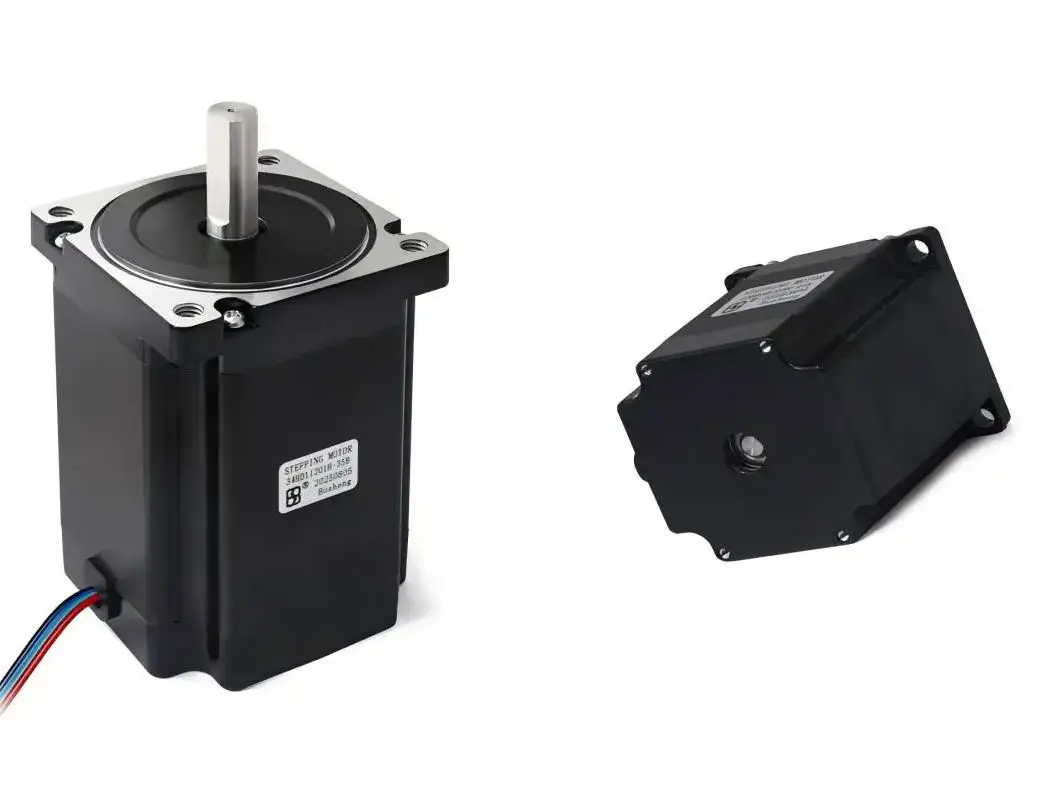 Nema34 ステッピングモーター 34HD11201H-35B 6A 8N.m 1.8度分解能 3Dプリンター モニター DIY CNC彫刻機用