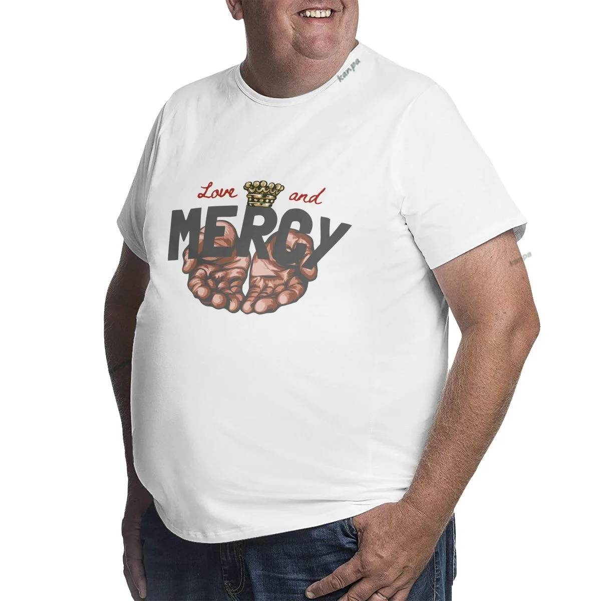 Funny Graphic T Shirts for Big and Tall Men Cotton Short Sleeve Plus Size T-shirts High Street Top Tees Clothing XL-6XL