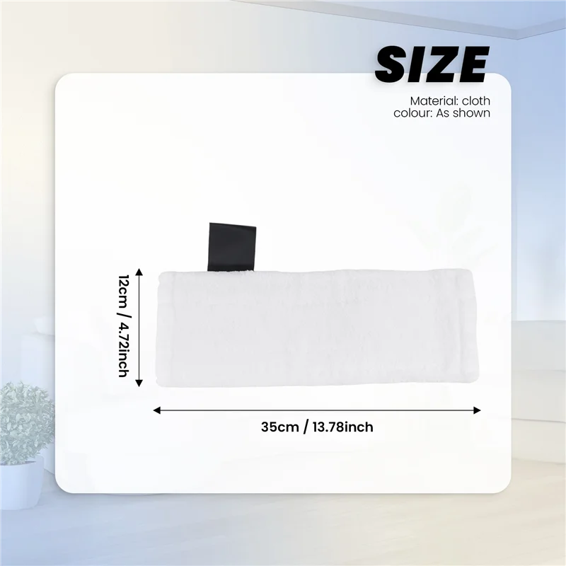 YCOC-Steam Mop Cloth For Karcher Easyfix SC2 SC3 SC4 SC5 Replacement Rags Microfiber Cleaning Pad Cover Steam Cleaner Parts