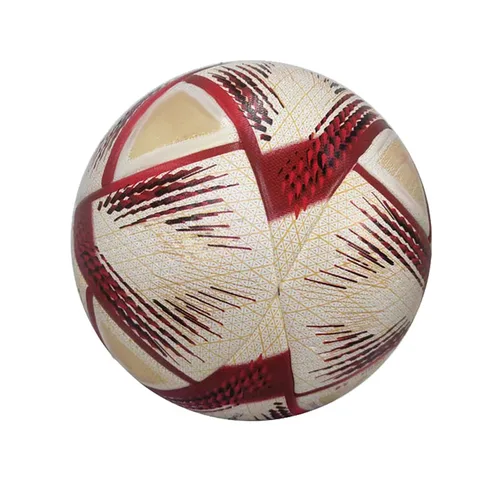 Pelotas de fútbol de alta calidad, tamaño oficial 5, Material de PU, equipo de portería sin costuras, juego de partido al aire libre, balón de entrenamiento de fútbol