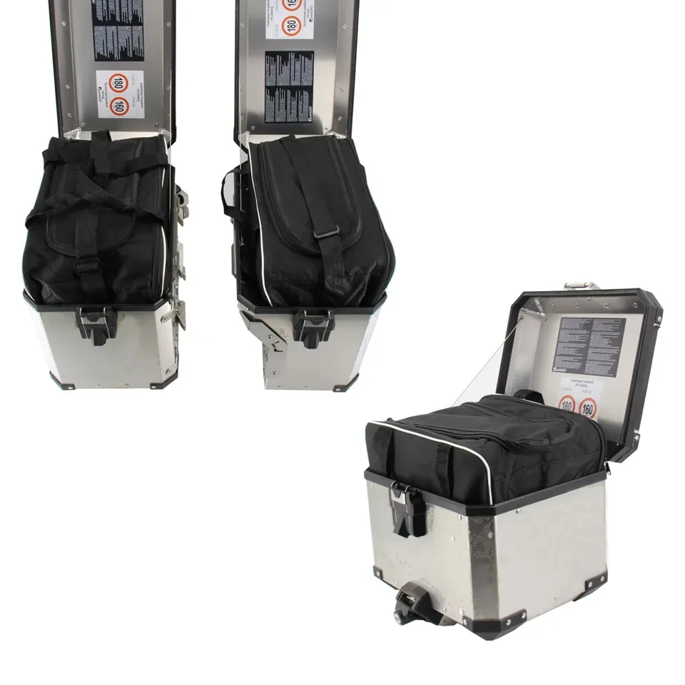 

Motorcycle Luggage Bags for BMW R1200GS Adv Black Inner Bags for R 1200 GS Adventure WATER-COOLED 2013-2017