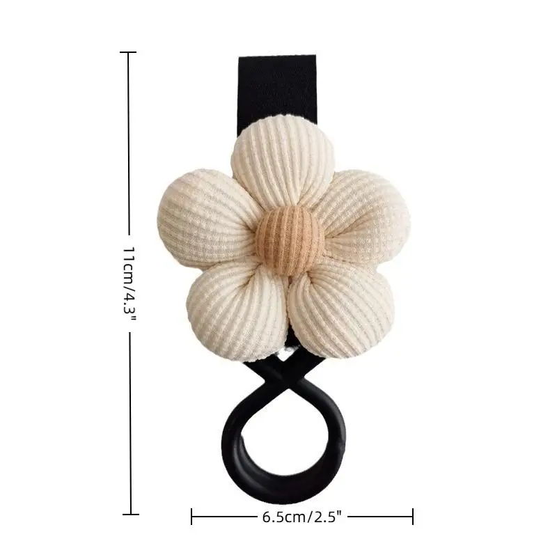 【Nice】Baby Stroller Hook Sweet Flower Children Cart Umbrella Hanging Bag Storage Loop Hook Infant Supplies Storage Accessories view 6