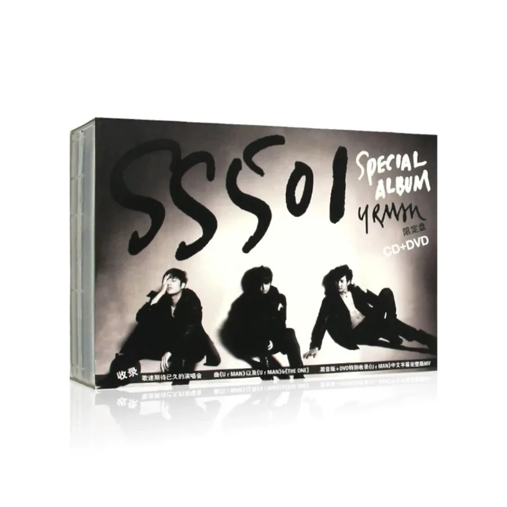 

SS501 UR MAN (That's You) CD + DVD — классические танцевальные хиты K-Pop для автомобилей и домашних развлечений