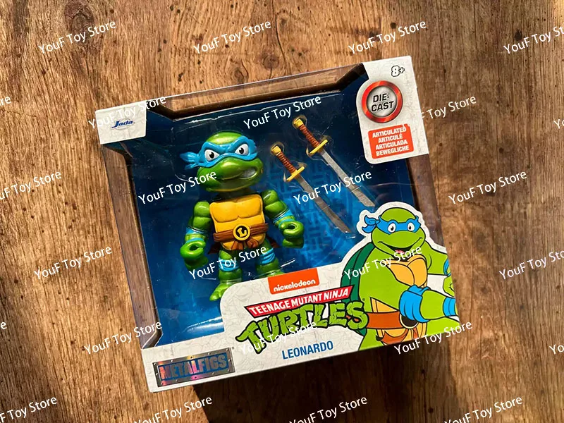 In Stock Jada Toys Leonardo Donatello Raphael Michelangelo Anime Action Figure Collection Model Kid Toy Christmas Birthday Gift