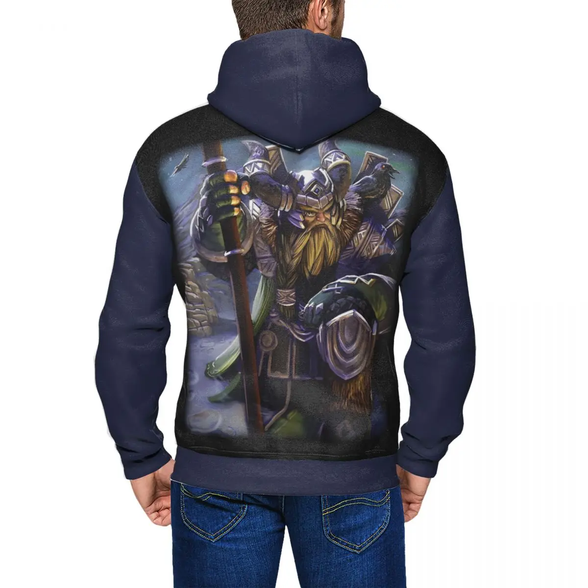 Odin Men's Hoodie Marvel Thor Film Odin  Unique Hoodies Gift Idea Clothes