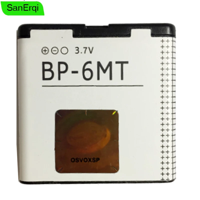 BP-6MT Battery For Nokia 6720C E51 E51i N78 5610 6110 N82 N81 6720 BP6MT BP 6MT 1050mAh High Quality