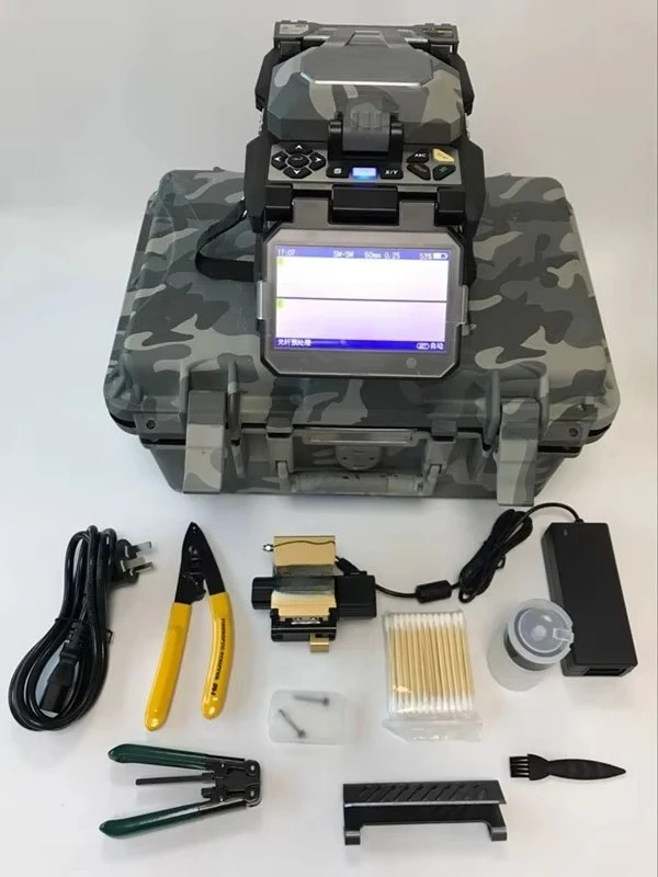 7s fast splicing 6 motors core to core alignment WF6481A fiber optic splicing machine