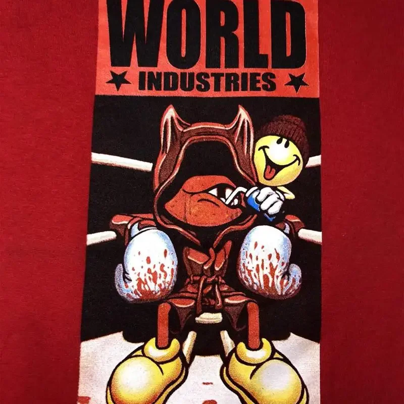 World Industries Devilboy Hellraiser Red T Shirt Size S 5Xl