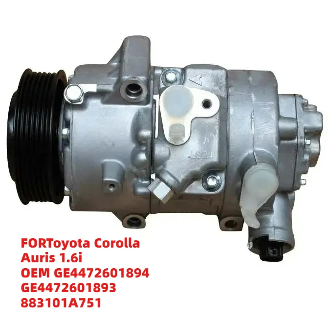 

Factory-Direct FORToyota Corolla/Auris 1.6i OEM GE4472601894/GE4472601893/883101A751 Auto AC Compressor