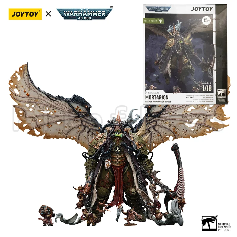 1/18 JOYTOY Action Figure 40K Mortarion,Daemon Primarch of Nurgle