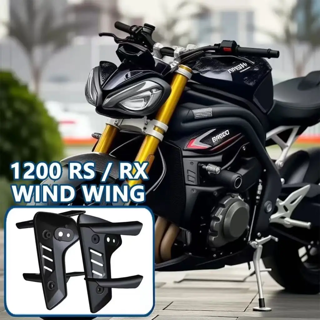 For Speed Triple 1200 RS / RX Motorcycle Winglet Aerodynamic Wing Deflector Spoiler 1200RS 2021-2025 Moto Fairing Side Wing