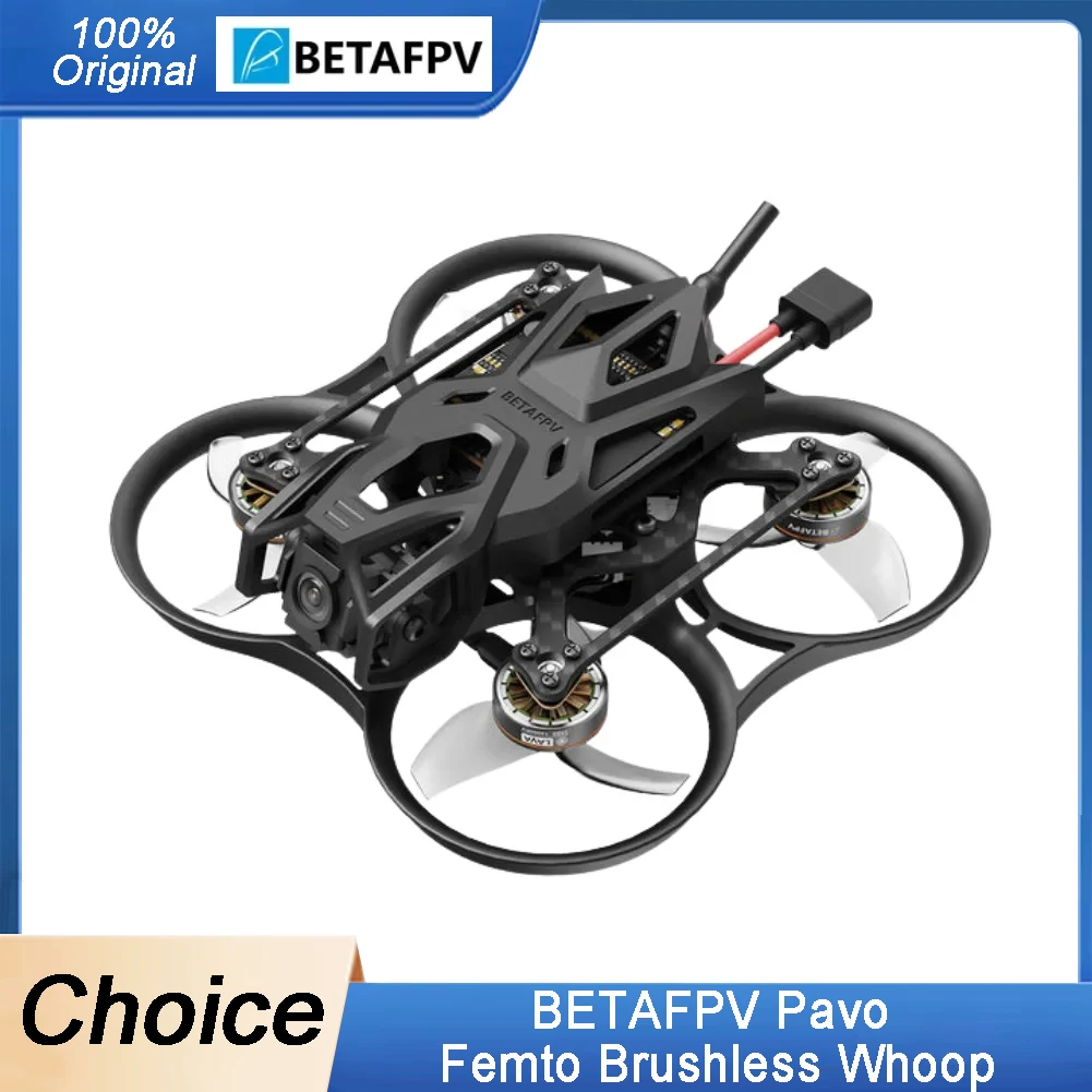 BETAFPV Pavo Femto Brushless Whoop - 2S, 1102 14000KV Motor, ELRS 2.4G (Compatible with DJI O4 Air Unit)