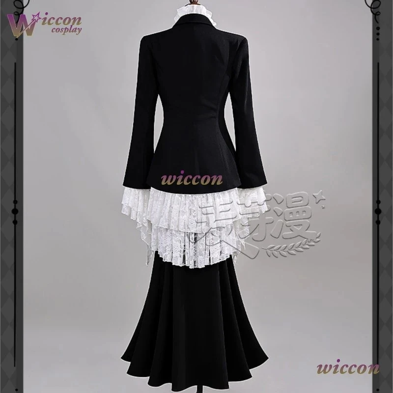 6'h\b/5;e,8\v,5/vzfjz/ Paradise Kiss Sousa Shii Gothic Lolita Angel Wing White Lace Elegant Full Cosplay Set Anime Jird;5'b\7/m'