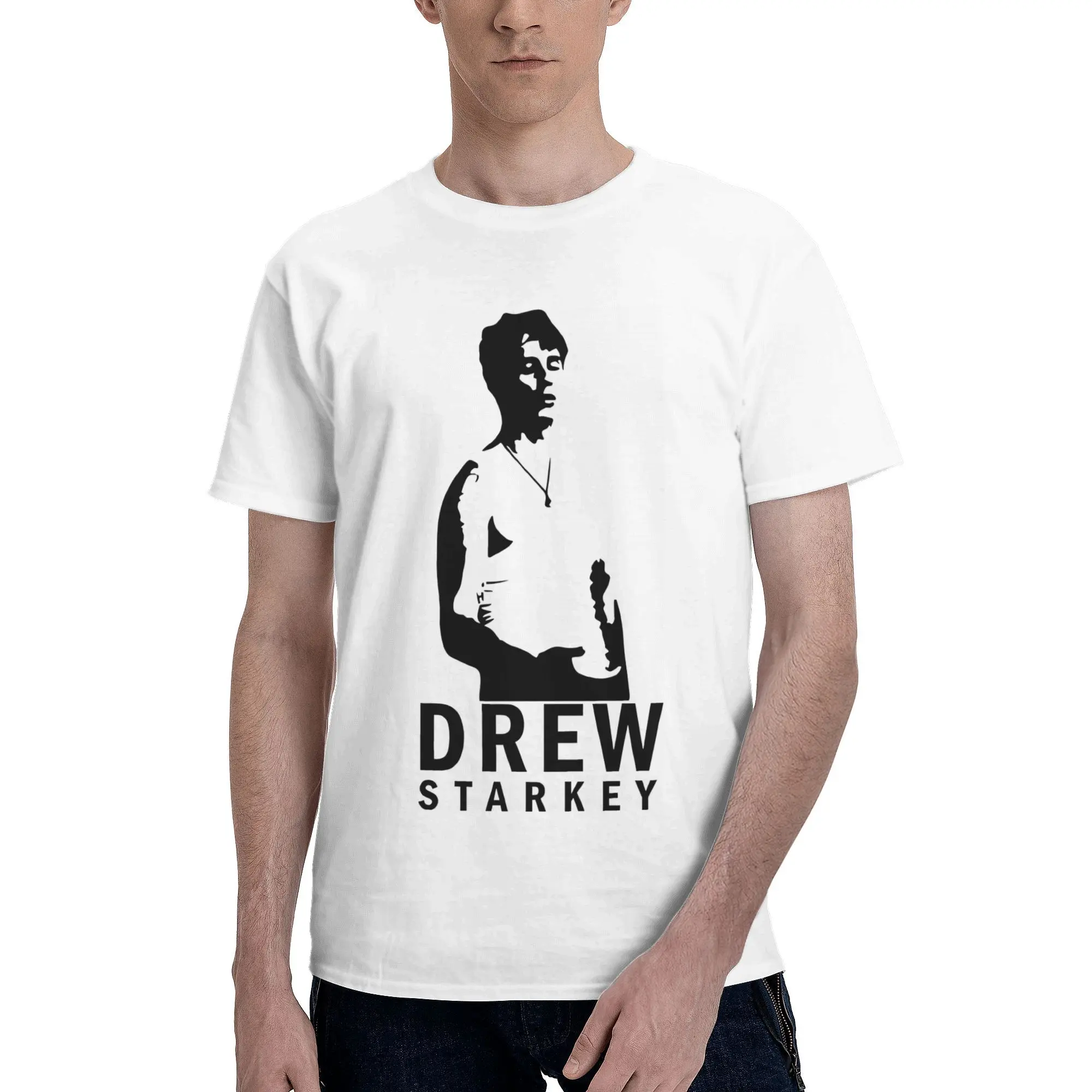 Summer Drew Starkey T Shirt For Unisex  Pure Cotton T-shirts Short Sleeve Clothes