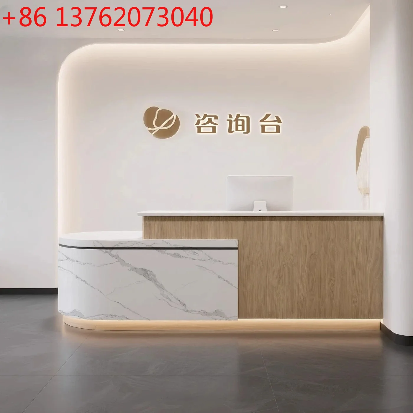 Bar table Health yoga studio Beauty salon checkout page Dental Chinese medicine consultation service desk Company front desk