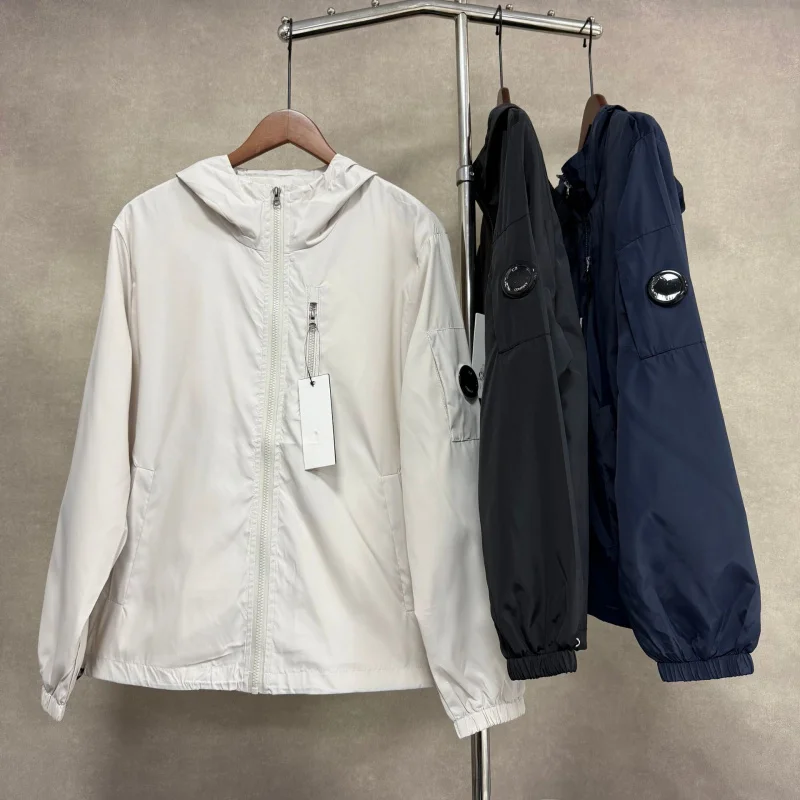 FACTCHECK Luxury Quality EU US Size Outdoor Clothing Springing Summer Solid Color Zipper Hooded Jacket