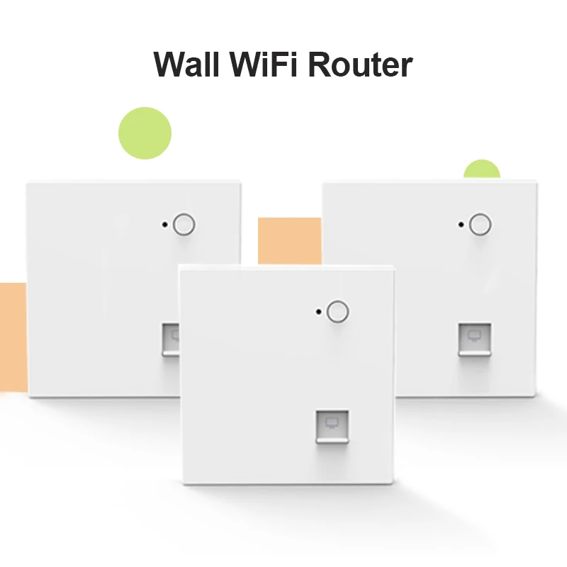 نقطة وصول واي فاي لاسلكية بقدرة 300 ميجا بت في الثانية من الدرجة التجارية Rj45 Lan/Wan Port داخل الحائط للاستخدام في الفندق المنزلي والمناسبات الأخرى