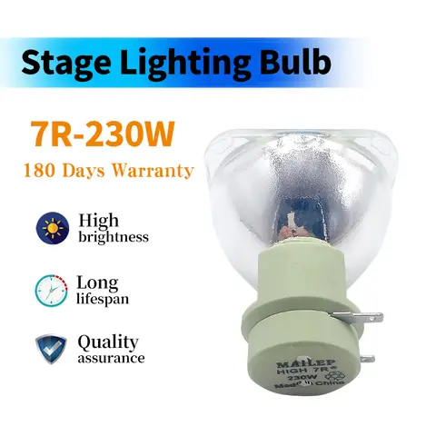 Mailep lighting bulb can replace Osram Wholesale Stage Beam 230W 7r 230W Sharp Beam Bulb Mobile Beam Bulb High Quality 230 SIRIU