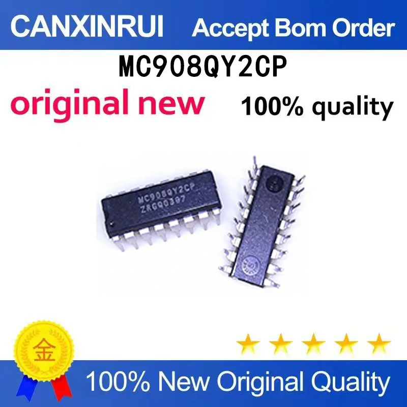(5-100 pieces) original MC908QY4CPE DIP16 MC908QY2CP